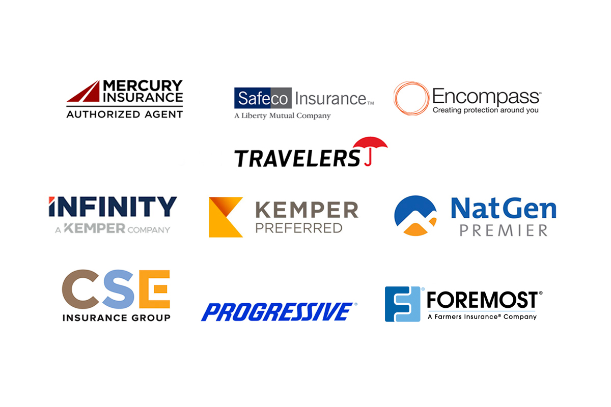 Image of Kinecta insurance partner logos