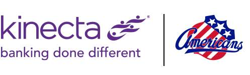 Kinecta and Amerks logos